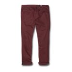 VOLCOM VORTA 5 POCKET SLUB PANT PIN - Image 5