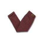 VOLCOM VORTA 5 POCKET SLUB PANT PIN - Image 6