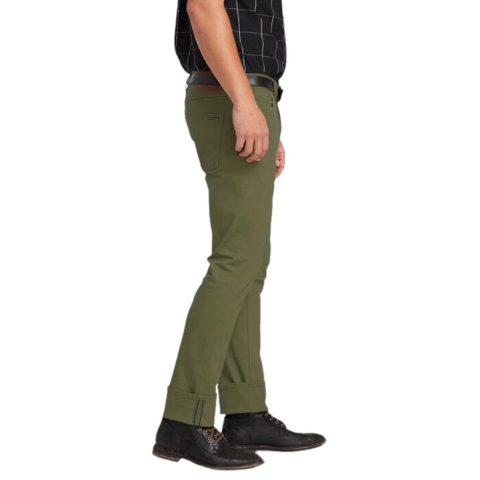 VOLCOM VORTA 5 POCKET SLUB SLIM FIT JEAN VINEYARD GREEN - Image 3