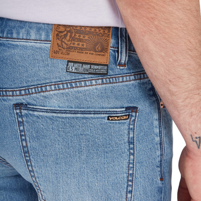 VOLCOM VORTA DENIM WRECKED INDIGO - Image 5