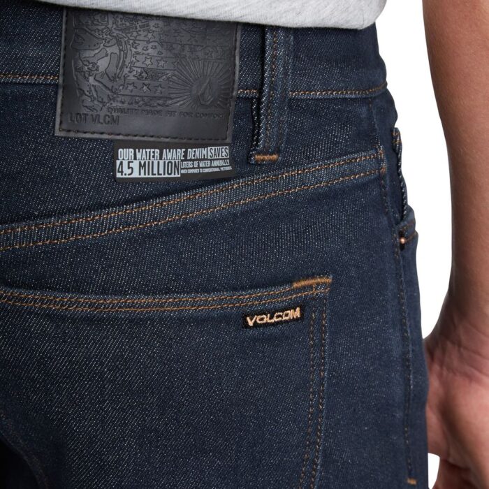 VOLCOM VORTA SLIM FIT JEAN GREY INDIGO RINSE - Image 6
