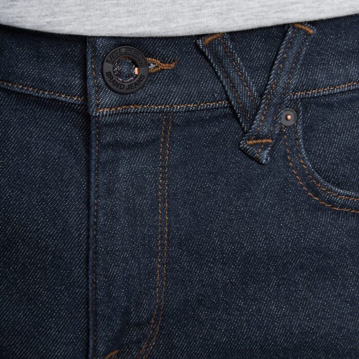 VOLCOM VORTA SLIM FIT JEAN GREY INDIGO RINSE - Image 5