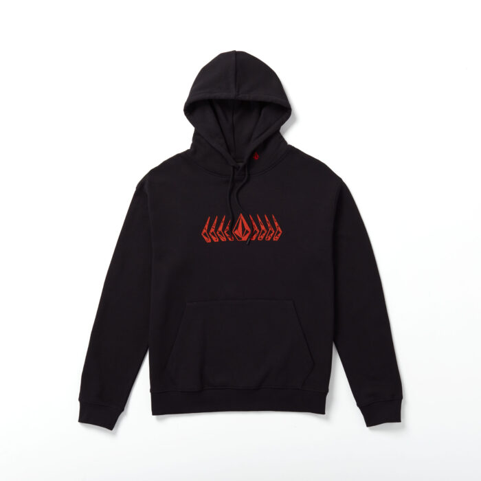 VOLCOM WATANITE HOODIE BLACK - Image 4