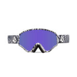VOLCOM YAE SNOW GOGGLES OP ART PURPLE CHROME - Image 2