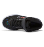 DC KIDS PURE HIGH TOP EV SHOES BLACK SPLATTER - Image 4