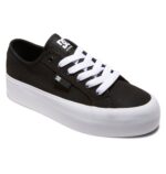 DC MANUAL PLATFORM SHOES BLACK WHITE - Image 2
