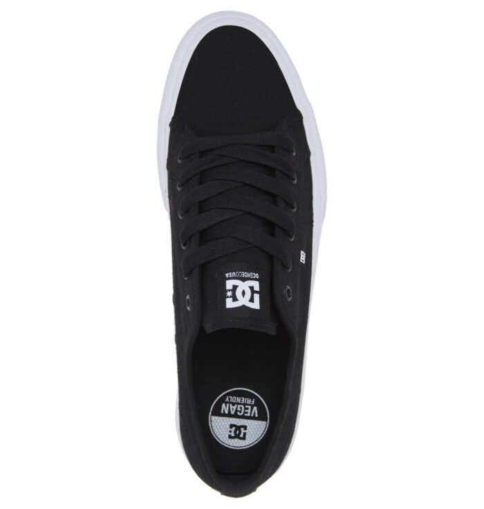DC MANUAL SHOES BLACK WHITE - Image 4