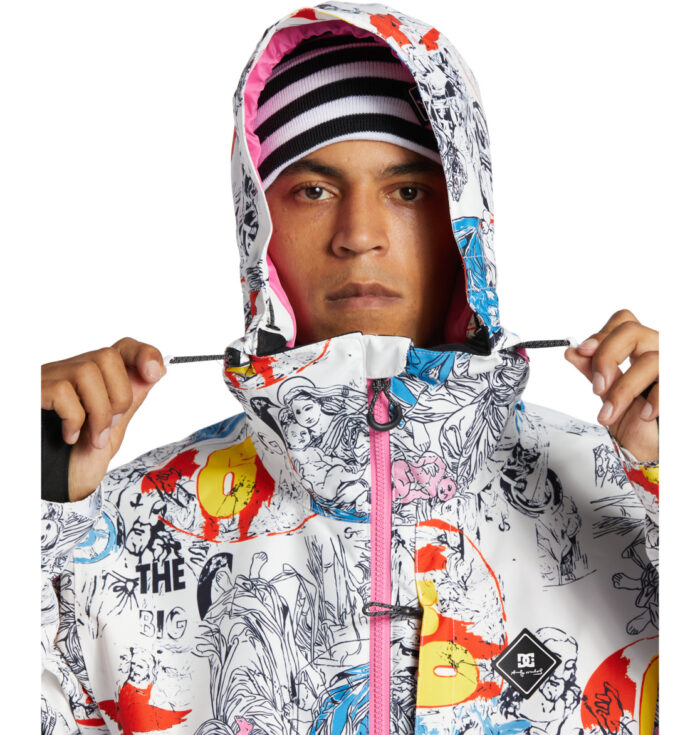 DC X ANDY WARHOL BASIS SNOW JACKET SAINTS AND SINNERS - Image 7