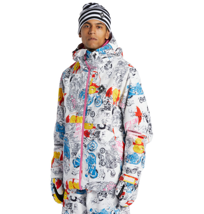 DC X ANDY WARHOL BASIS SNOW JACKET SAINTS AND SINNERS - Image 3