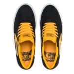 LAKAI MANCHESTER SHOES BLACK GOLD SUEDE - Image 4