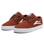 LAKAI GRIFFIN SHOES BURNT ORANGE TEXTILE - Image 4