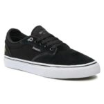 EMERICA DICKSON SHOES BLACK WHITE GOLD - Image 3