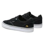 EMERICA DICKSON SHOES BLACK WHITE GOLD - Image 2