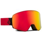 VOLCOM ODYSSEY SNOW GOGGLES CHARAMEL RED RED CHROME