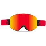 VOLCOM ODYSSEY SNOW GOGGLES CHARAMEL RED RED CHROME - Image 2