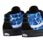 VANS TODDLER SK8-MID REISSUE SHOES GLOW LIGHTNING BLUE - Image 4