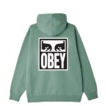 OBEY EYES ICON PREMIUM HOODIE JADE - Image 2