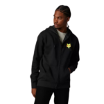 FOX DKAY ZIP HOODIE BLACK - Image 4