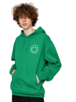 EMERICA HAPPY FACE HOODIE KELLY GREEN - Image 3