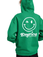 EMERICA HAPPY FACE HOODIE KELLY GREEN - Image 6
