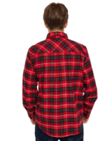 BURTON FAVORITE SHIRT TOMATO BRADLEY PLAID - Image 3