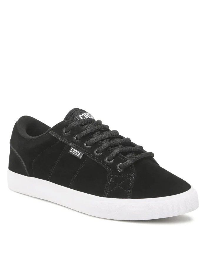 CIRCA CERO SHOES BLACK WHITE SUEDE - Image 2