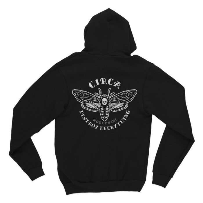 CIRCA DESTROY HOODIE BLACK - Image 2