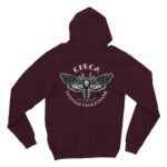 CIRCA DESTROY HOODIE BURGUNDY - Image 2