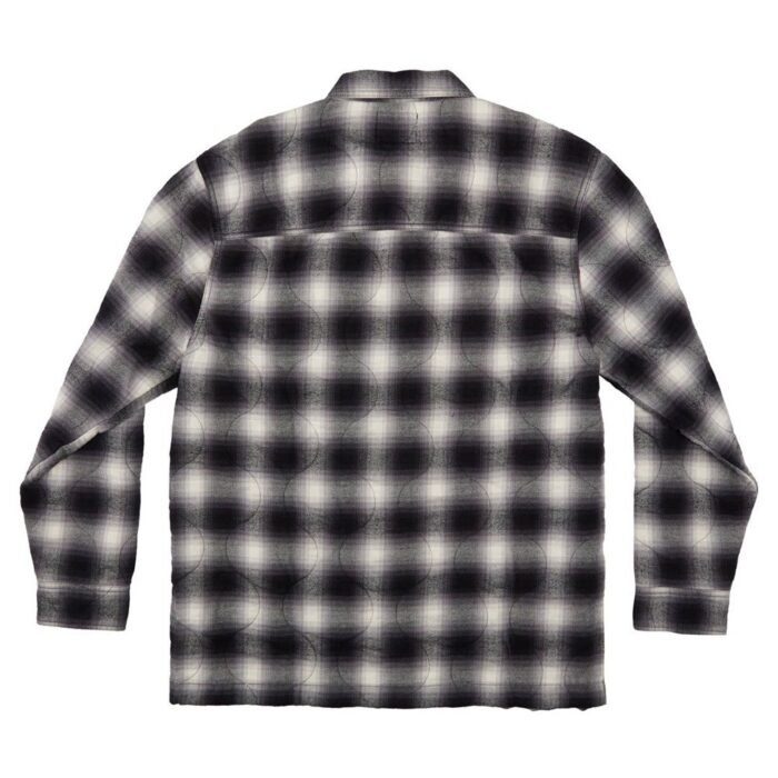 DC MAYHEM SHIRT BLACK SHADOW PLAID - Image 2