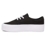 DC TRASE PLATFORM SHOES BLACK WHITE - Image 3