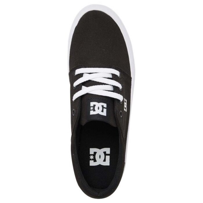 DC TRASE PLATFORM SHOES BLACK WHITE - Image 4