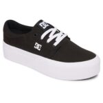 DC TRASE PLATFORM SHOES BLACK WHITE - Image 2
