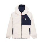 ELEMENT WOLFE REVERSIBLE SHERPA ZIP HOODIE NATURAL