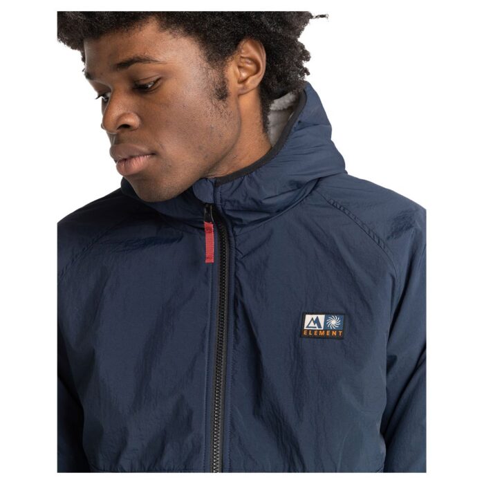 ELEMENT WOLFE REVERSIBLE SHERPA ZIP HOODIE NATURAL - Image 14
