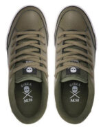 CIRCA AL 50 SHOES MILITARY OLIVE BLACK WHITE PU LEATHER - Image 4