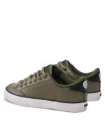 CIRCA AL 50 SHOES MILITARY OLIVE BLACK WHITE PU LEATHER - Image 3