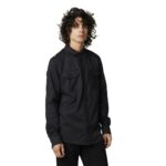 FOX ASSEMBLY LINE SHIRT BLACK - Image 2