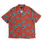 HUF BONES SHIRT ROSE