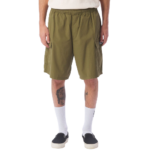OBEY EASY RIPSTOP CARGO SHORT FIELD GREEN - Image 4