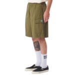 OBEY EASY RIPSTOP CARGO SHORT FIELD GREEN - Image 5