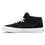 VANS SKATE HALF CAB SHOES BLACK WHITE - Image 2