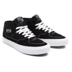 VANS SKATE HALF CAB SHOES BLACK WHITE - Image 4