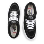 VANS SKATE HALF CAB SHOES BLACK WHITE - Image 5