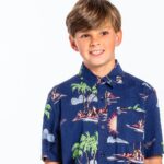 VOLCOM BOYS ISLE HOPPA SHIRT NIAGARA - Image 3