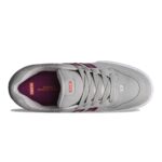 GLOBE ENCORE 2 SHOES GREY BURGUNDY - Image 2
