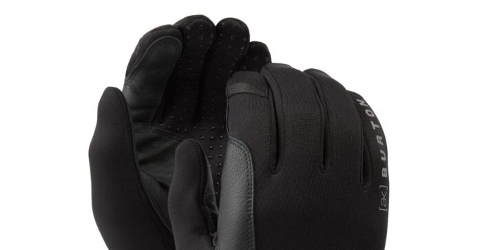BURTON AK HELIUM MIDWEIGHT SNOWBOARD GLOVES TRUE BLACK - Image 2