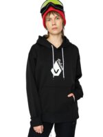 VOLCOM CORE HYDRO WOMEN HOODIE BLACK - Image 4