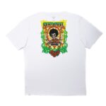 FALLEN DEAD HEAD T-SHIRT WHITE BLACK - Image 2