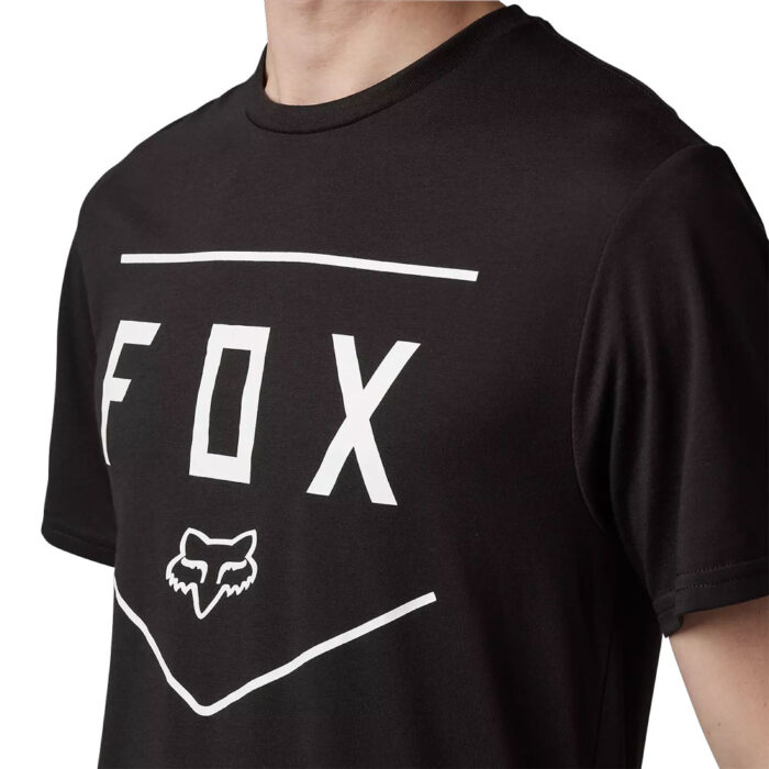 FOX SHIELD TECH T-SHIRT BLACK - Image 3