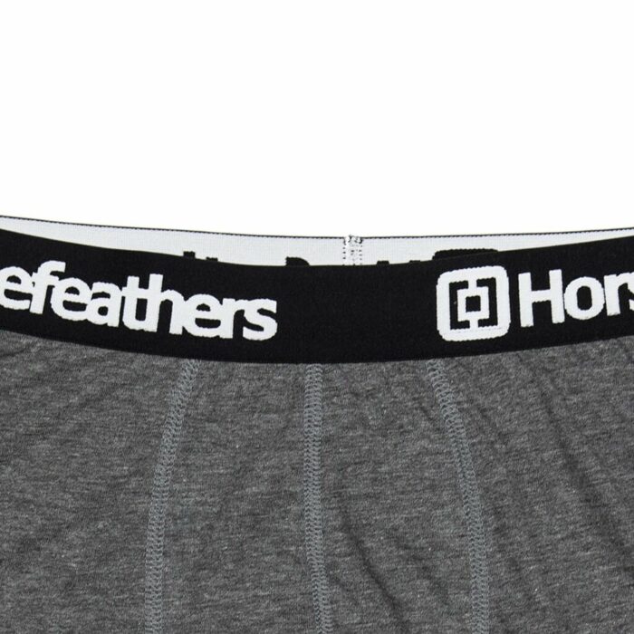 HORSEFEATHERS DYNASTY 3PACK BOXER SHORT HEATHER ANTHRACITE - Image 2